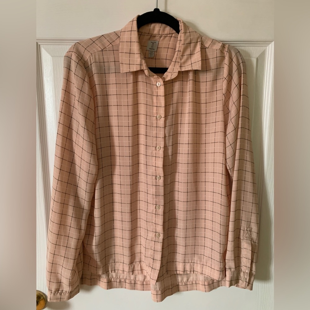Checkered Blouse from Tristan